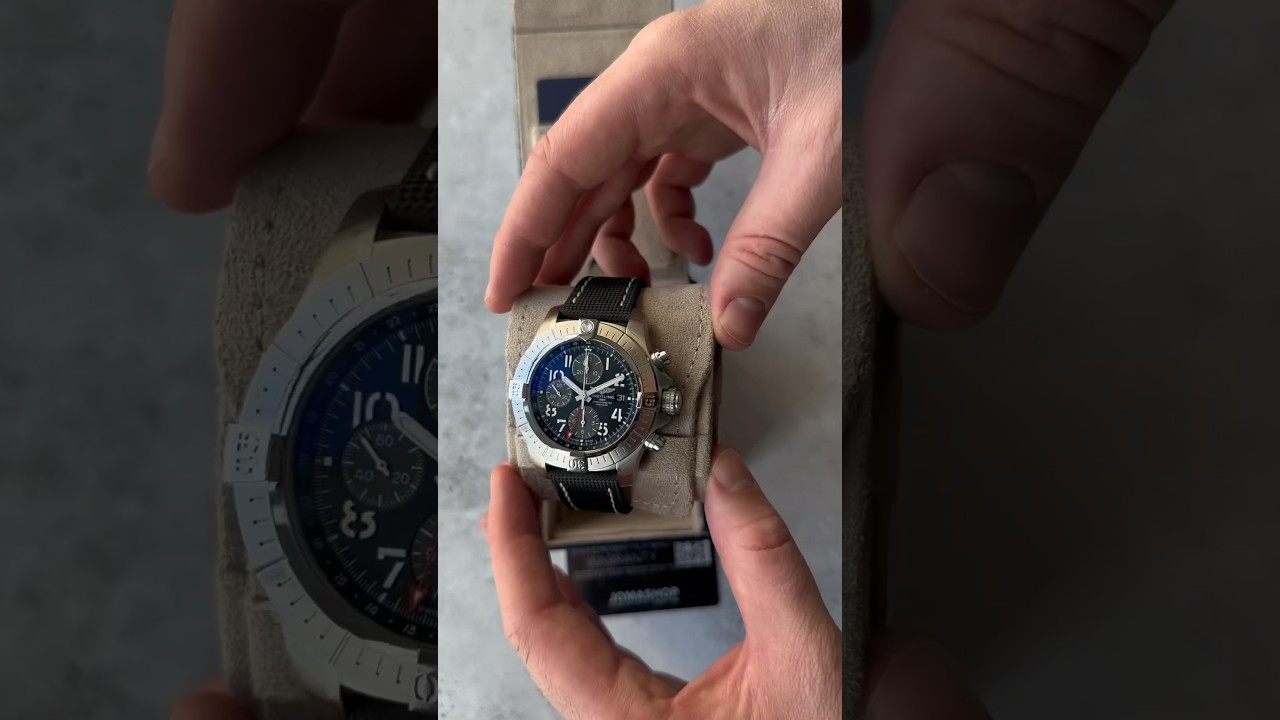 Unboxing a Breitling Avenger Chronograph GMT Chronometer #breitling #shorts