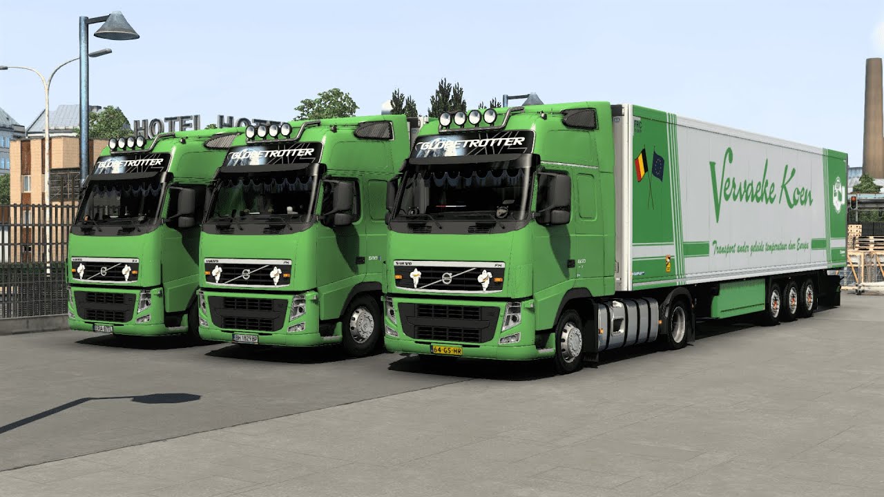 ETS2 1.47 Convoy Multiplayer VOLVO FH13 500 (Brussel 🇧🇪-Calais 🇫🇷)