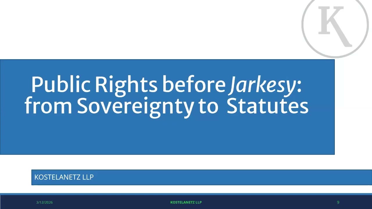 Sections | Administrative Law | Jarkesy Decision | 3/12/26