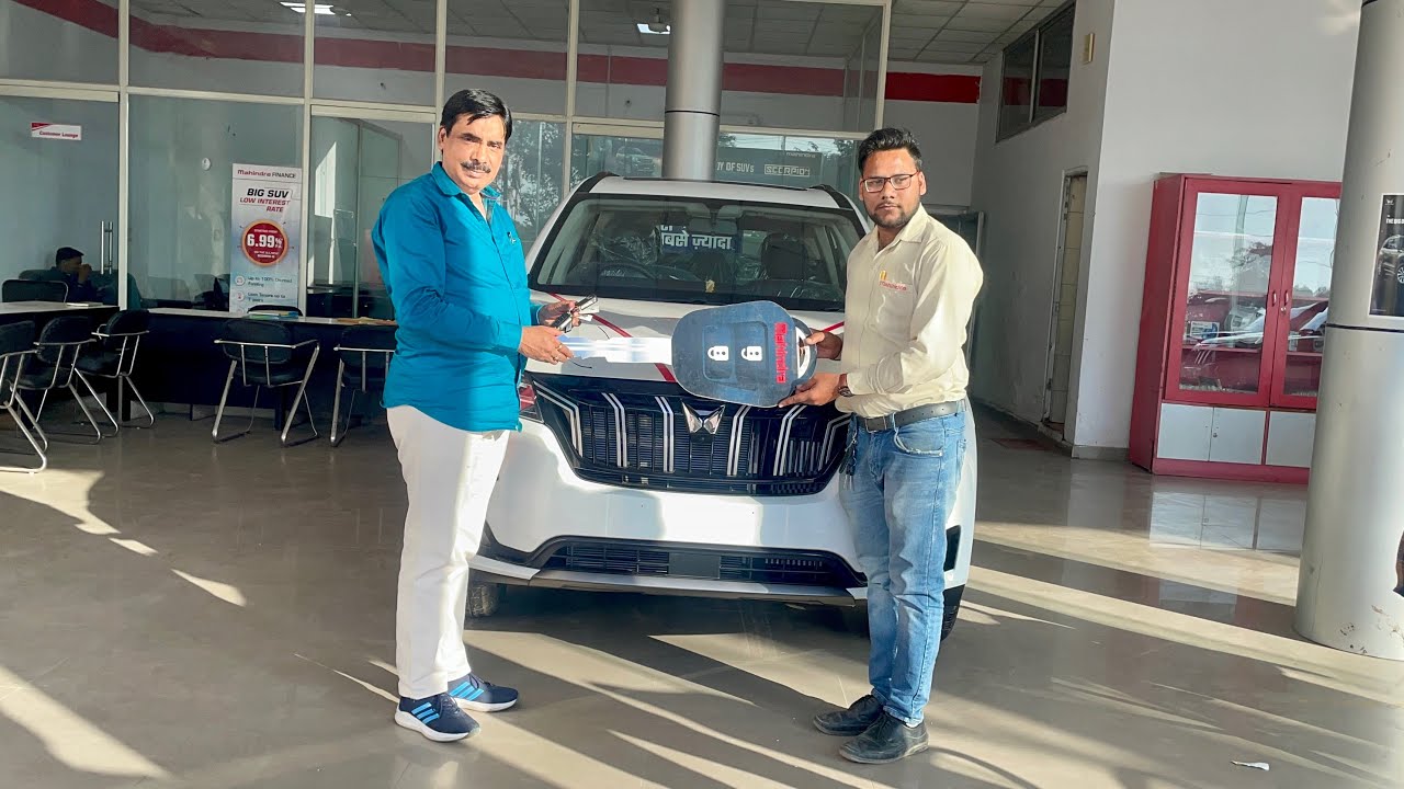 Taking Delivery Of Mahindra XUV 700