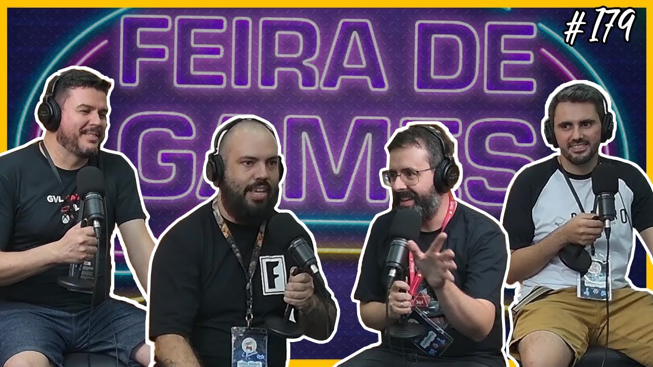 COMO &Eacute; SER UM VENDEDOR DE VIDEOGAMES  -  FEIRA DE GAMES  │ God Vibes Podcast #179