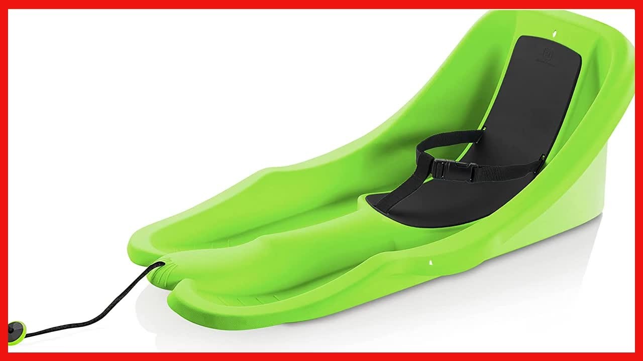 Toddler Sled with Front Tow Strap: Safe, Comfortable, and Easy to Pull Your Little One