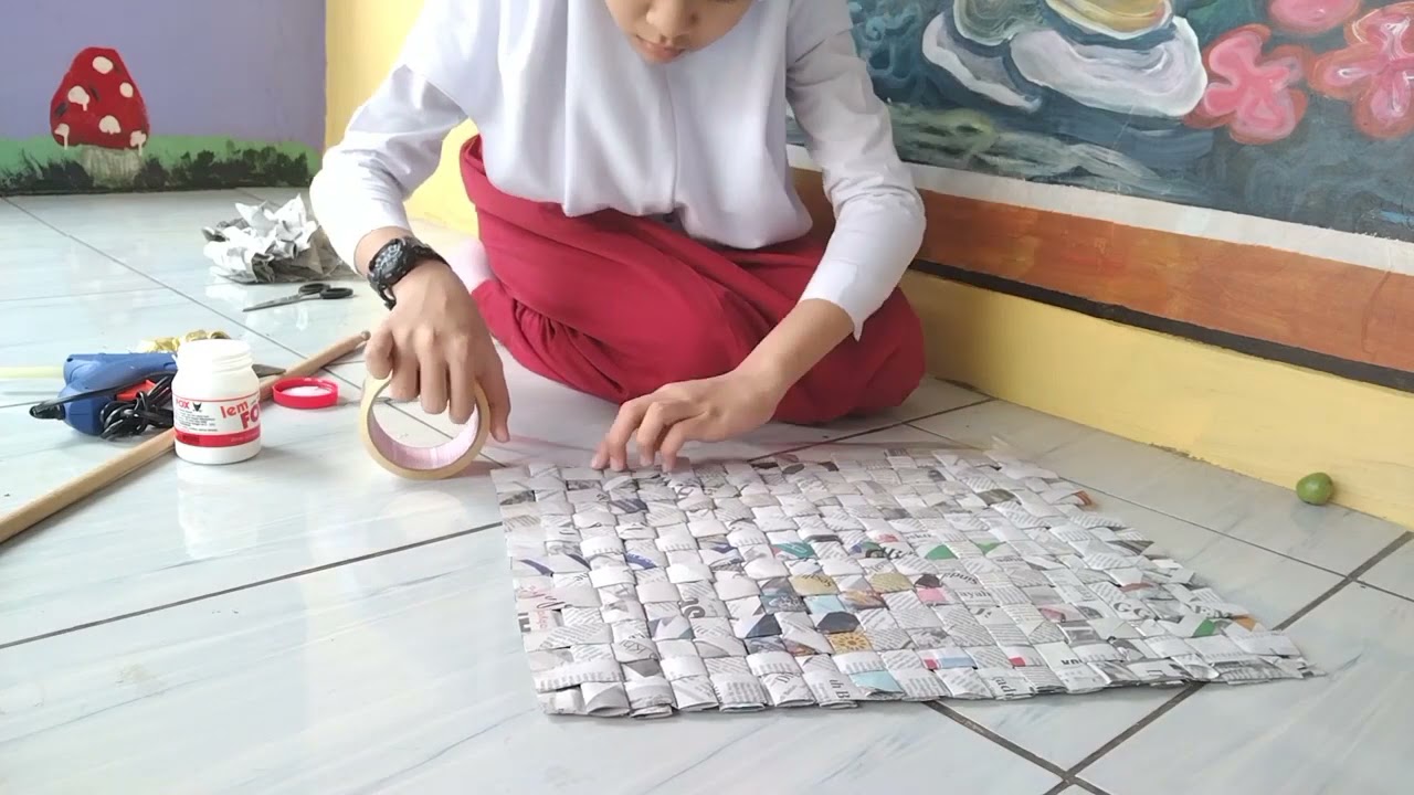 Lomba FLS2N Kategori Kriya Anyam SDN Tangerang 14
