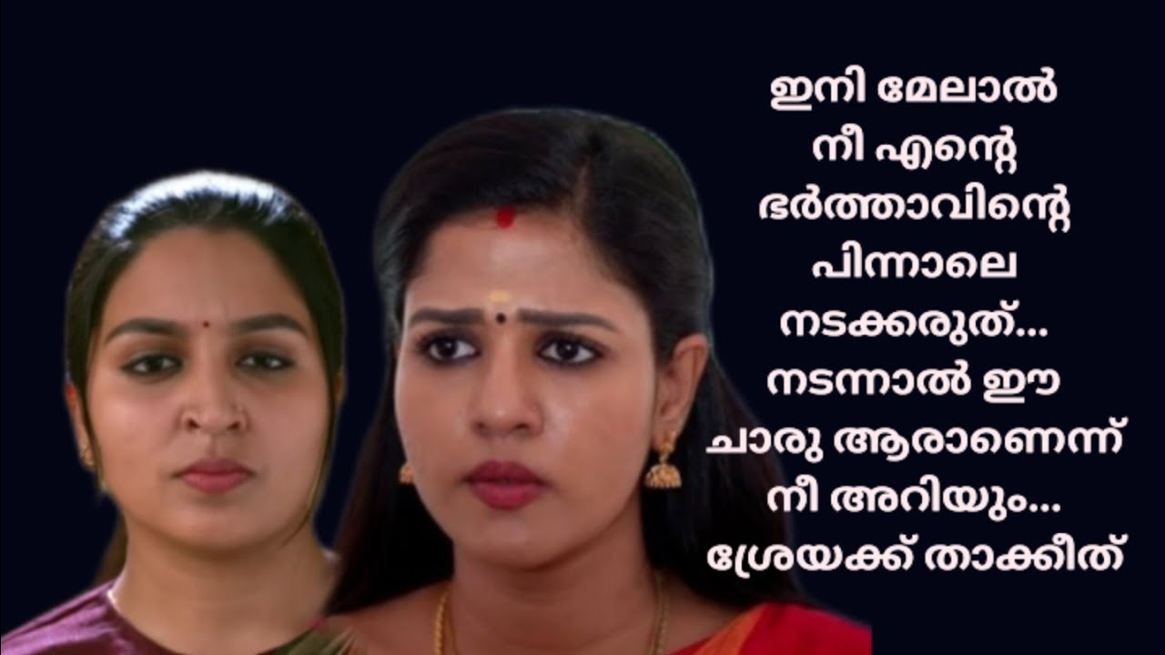 എന്റെ അക്കു ചേട്ടന്റെ പിന്നാലെ ഇനി നീ നടന്നാൽ എന്റെ സ്വഭാവം നീ അറിയും ചാരു ശ്രേയയോട് 