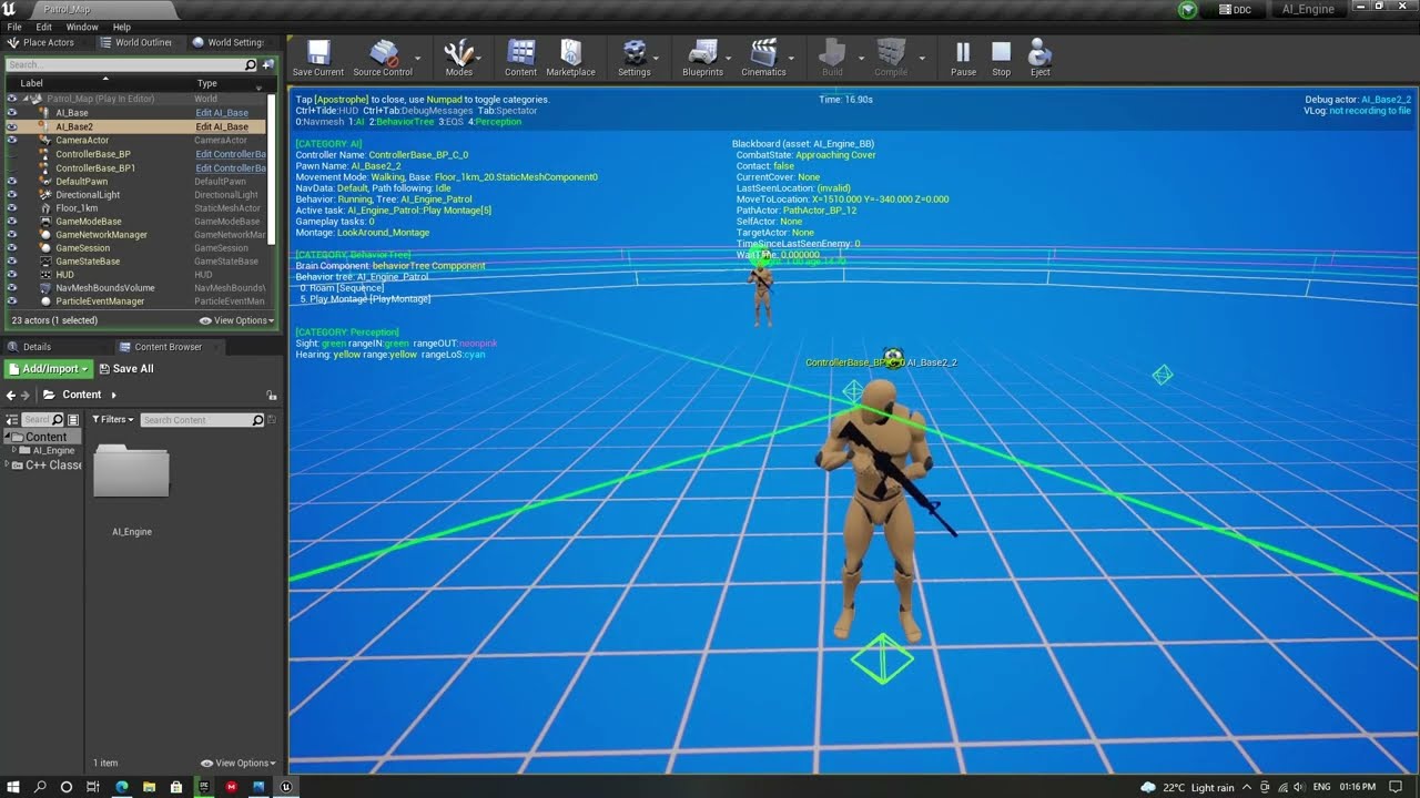 Ue5 C++ Tutorial - Attach AI Perception to Head Bone