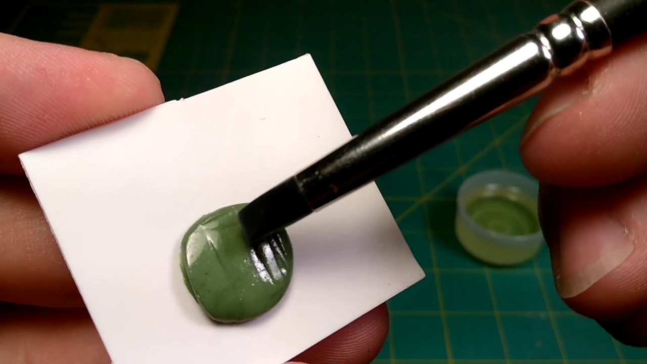 How I smooth greenstuff