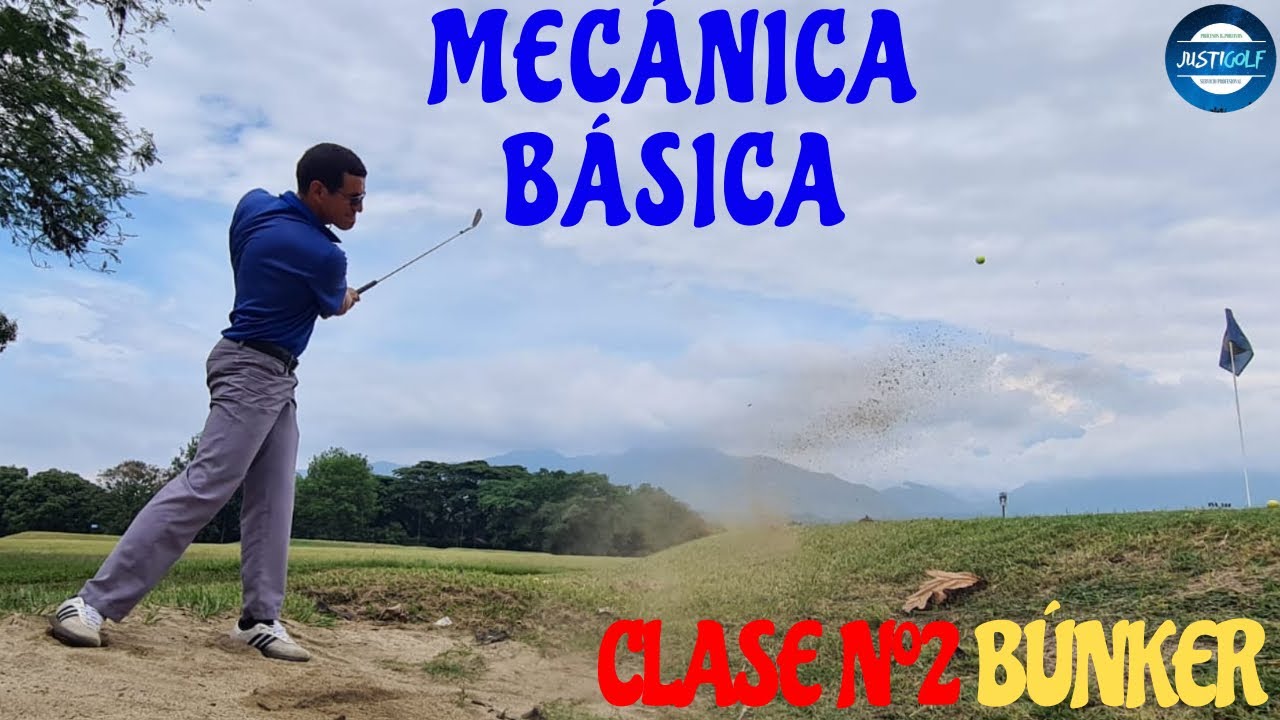 BÚNKER. Mecánica BÁSICA. Clase N°2.  #laactituddelgolfista #golf #golfparatodos