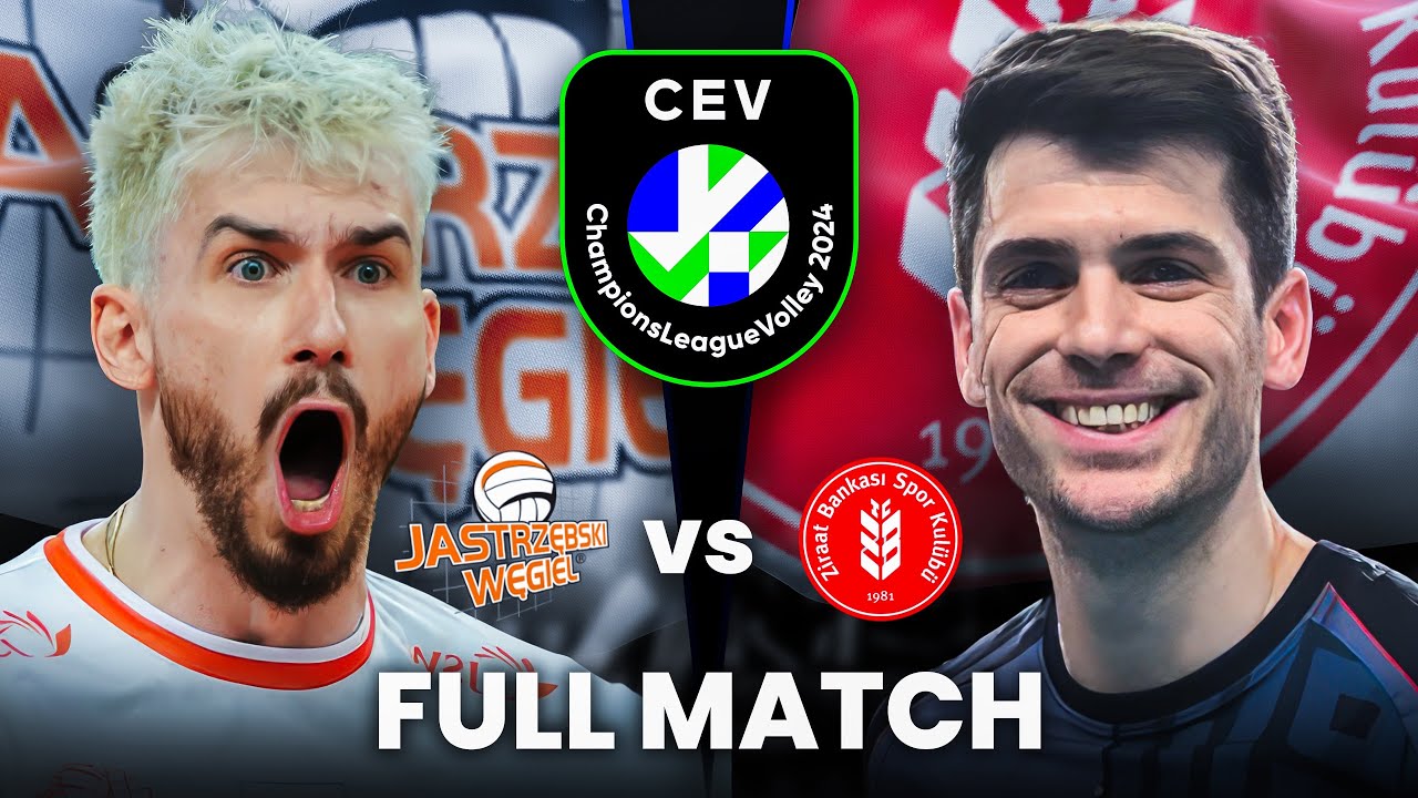 Jastrzębski Węgiel vs Ziraat Bank | Full Match | CEV Champions League 2024