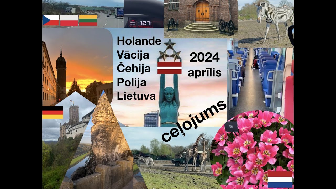 2024. Ceļojums pa Eiropu