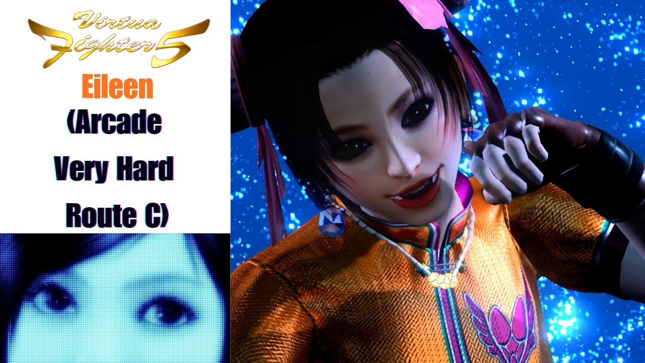 Virtua Fighter 5 — Аркада | Эйлин | Очень сложно | Маршрут C