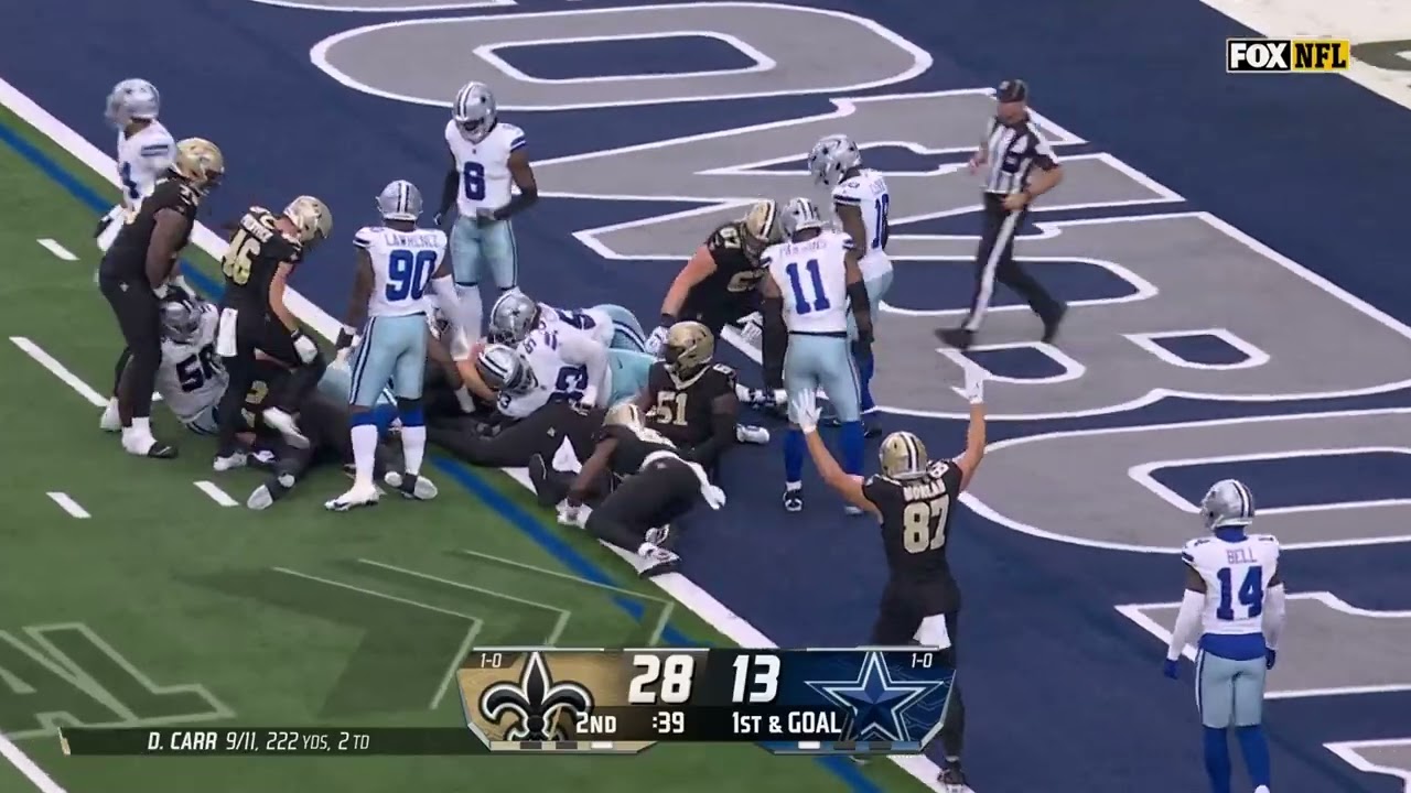 Saints' Derek Carr Fined for Iconic Michael Jackson TD Dance Move