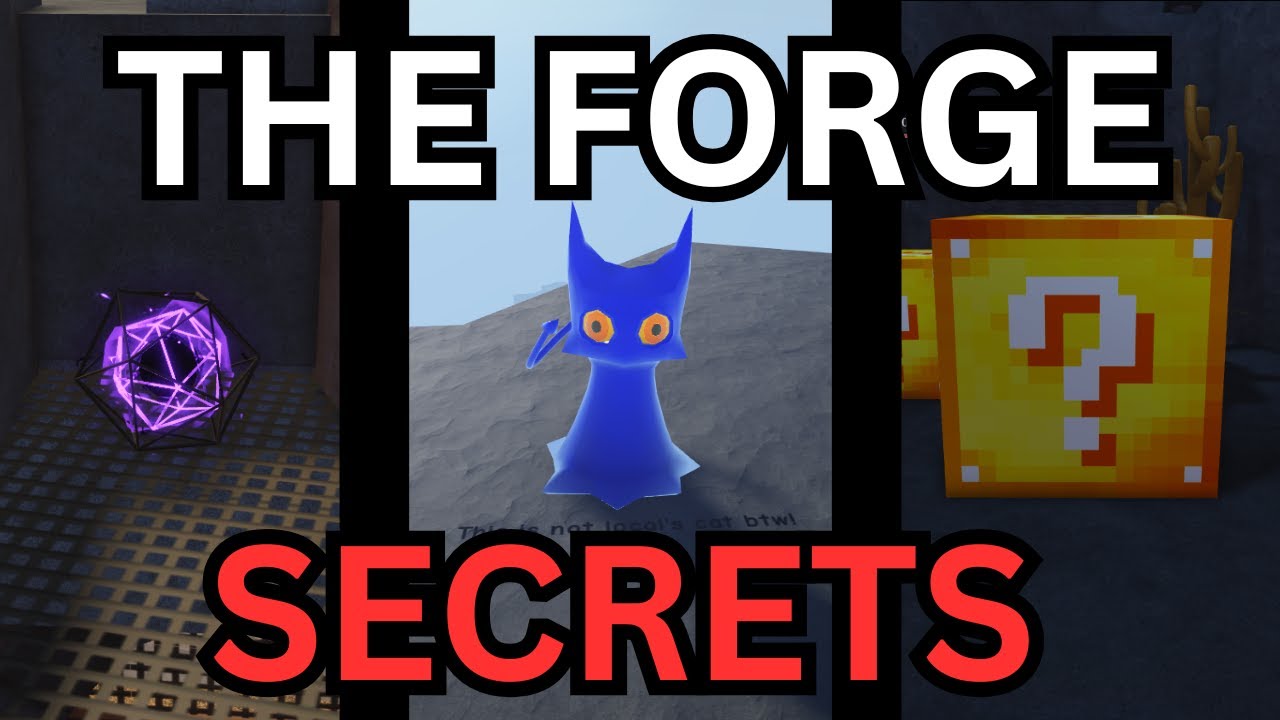 ALL OF THE 3 ISLAND SECRETS IN THE FORGE