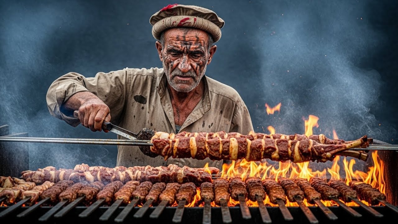 Afghan extrem cheaf BBQ | Street Food | 🔥 خوندور چکن سجی، چکن تکہ، چکن سیخ کباب او چپلی کباب
