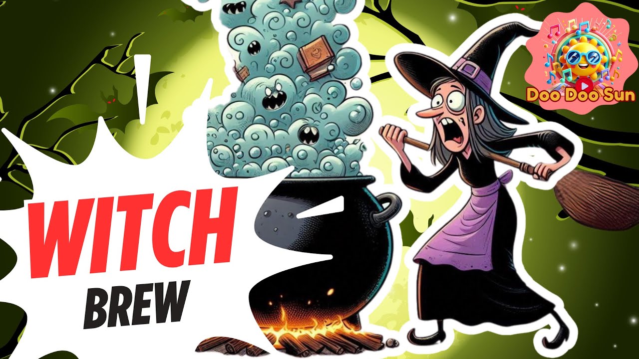Witch Brew Song for Kids | Spooky Funny Halloween Rock Song | Doo Doo Sun