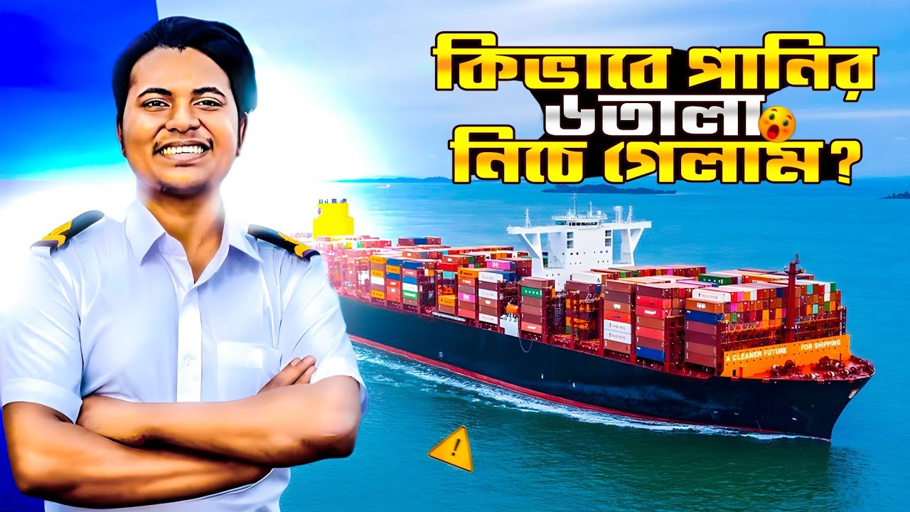 পানির ৬ তলা নিচে | Sailor's vlog | Marine Engineer | Ridoy The Sailor