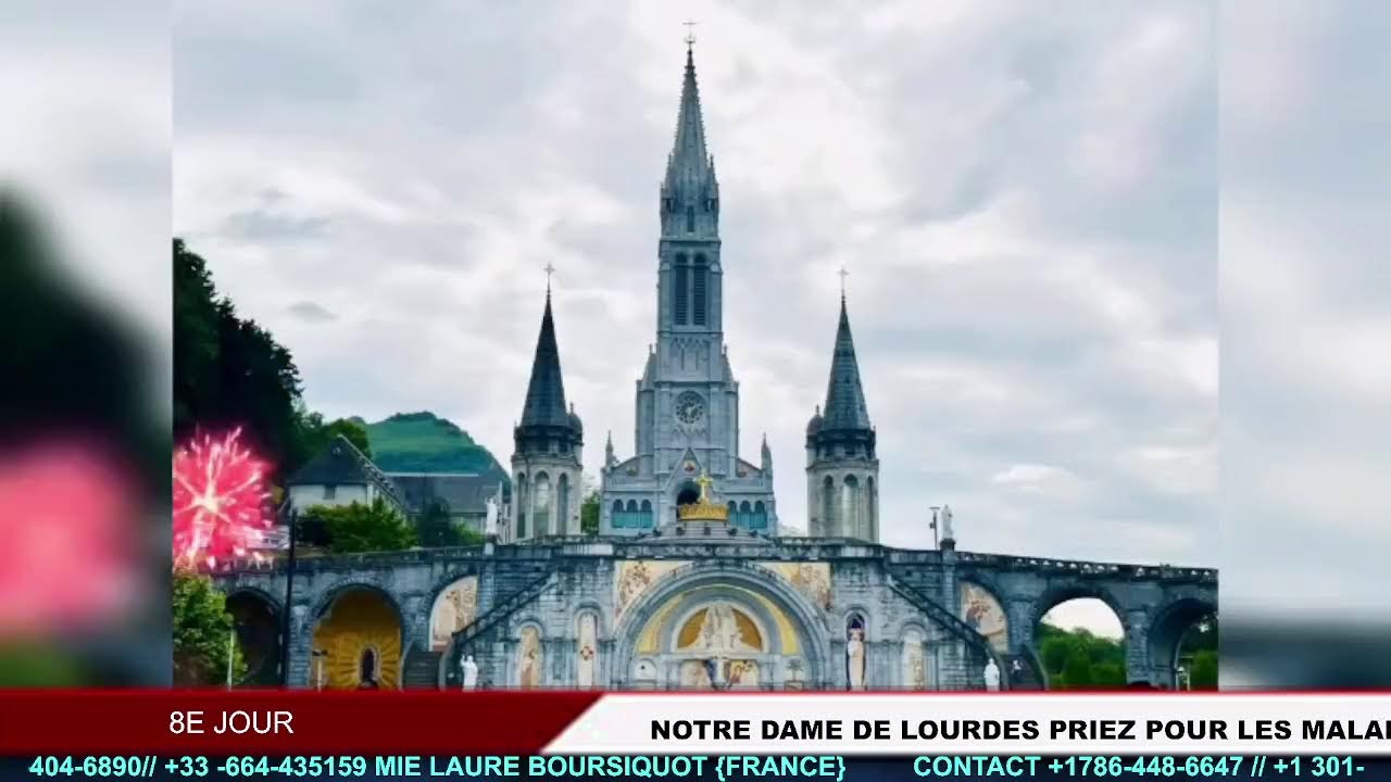 8E JOUR A N.D DE LOURDES{ I DON'T HAVE ANY COPYRIGHT TO THESES SONGS]