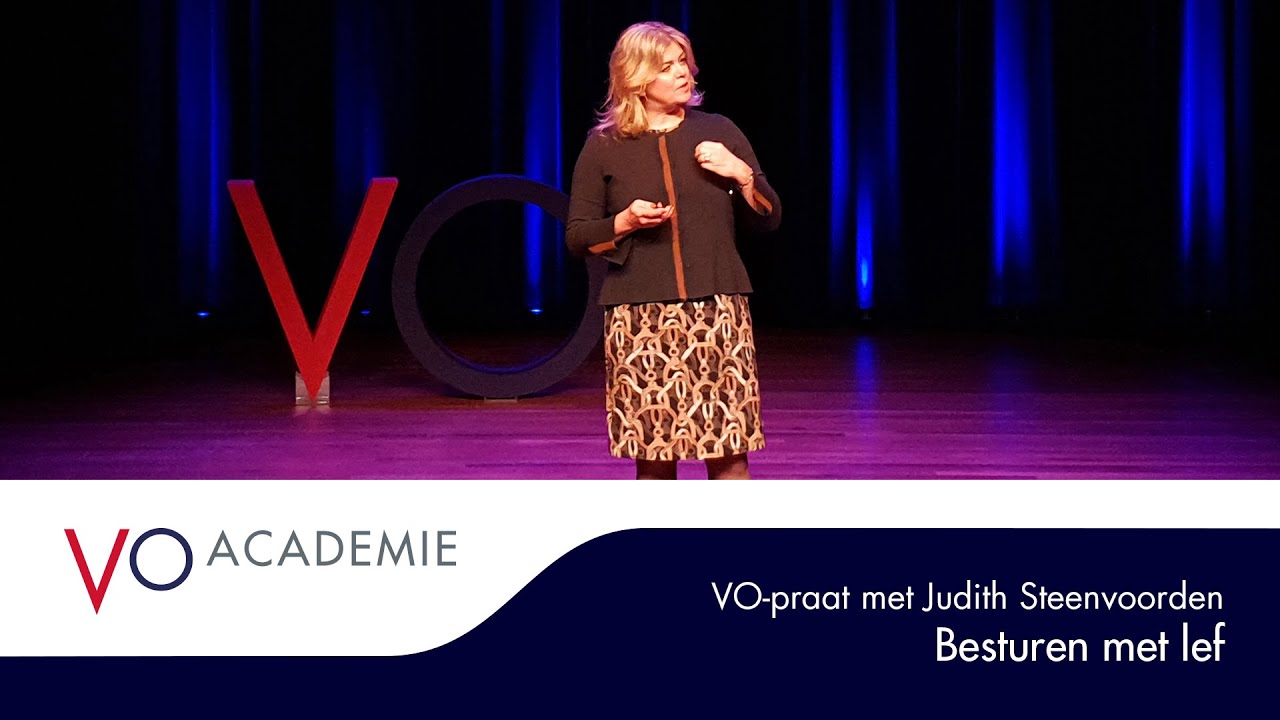Besturen met lef | VO-praat met Judith Steenvoorden