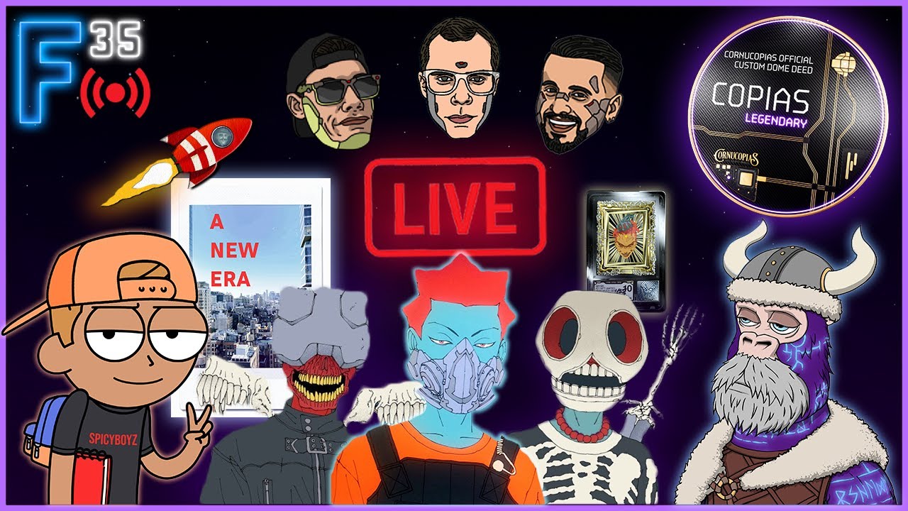 🔴 Top CNFTs - ORE ORE ORE ⭕✨, BeatBoyz, Cornucopias Domes, Chilled Kongs, Old Money l  F35 Live #19🚀