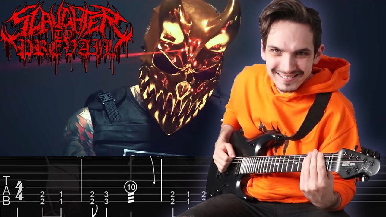Slaughter To Prevail | Baba Yaga | (Guitar Cover) Nik Nocturnal + Tabs