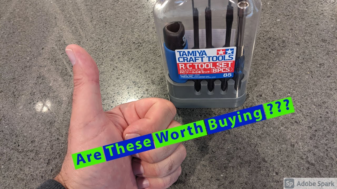 Should You Buy This Tamiya RC Tool Set??? Tamiya Craft Tools # 74085