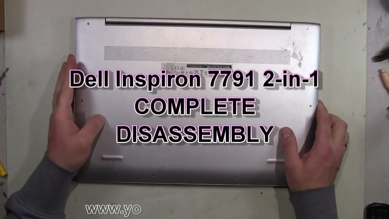 Dell Inspiron 7791 2-in-1 Take Apart Complete Disassembly Teardown
