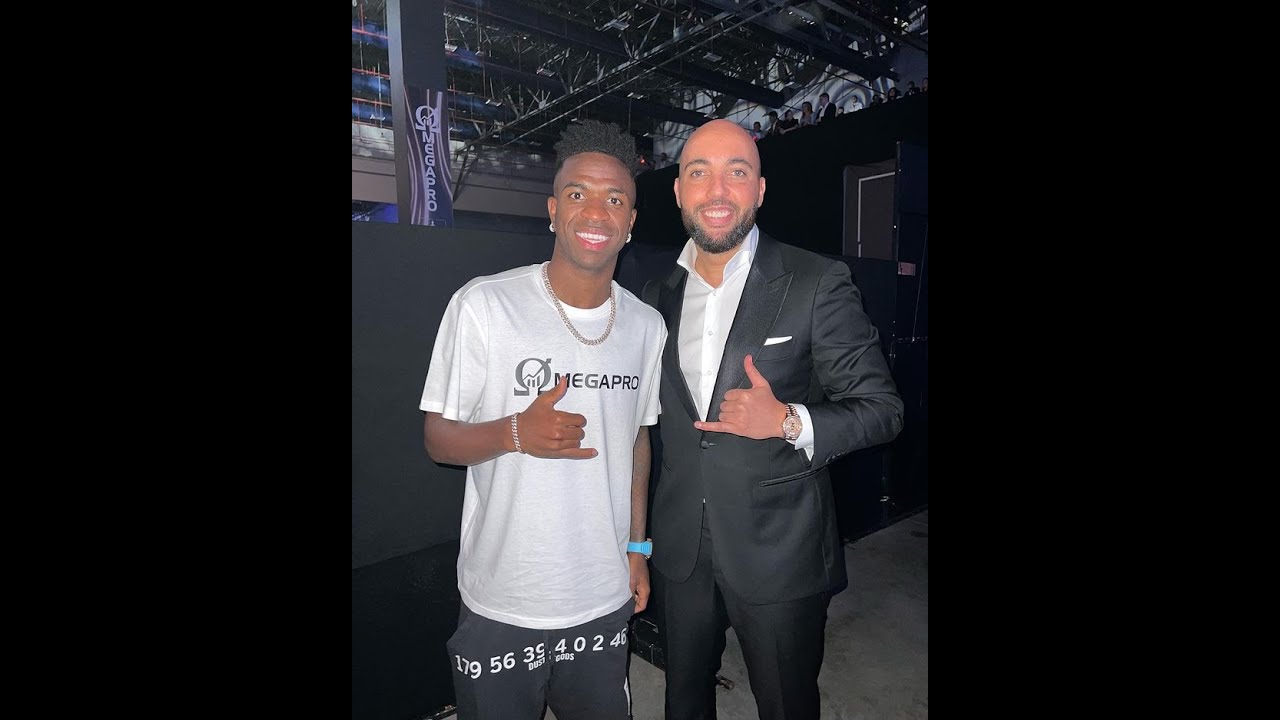 OmegaPro and Vinicius Junior