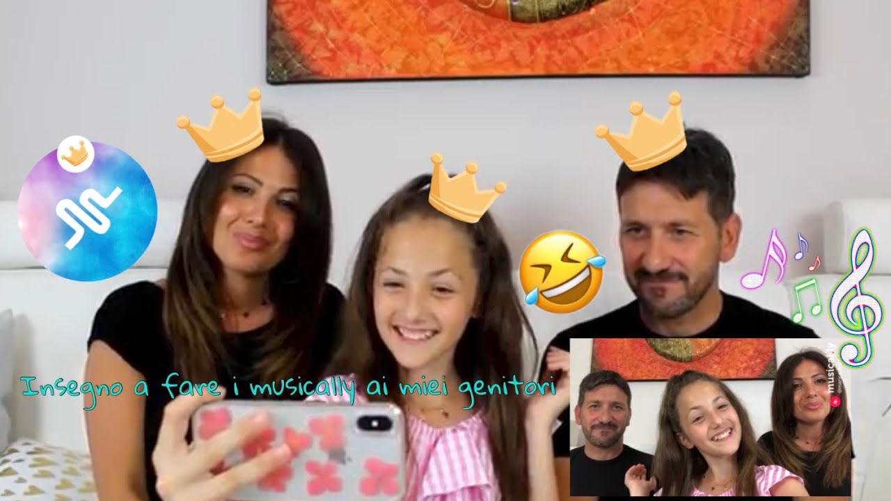 INSEGNO AI MIEI GENITORI COME FARE I MUSICAL.LY || Marica