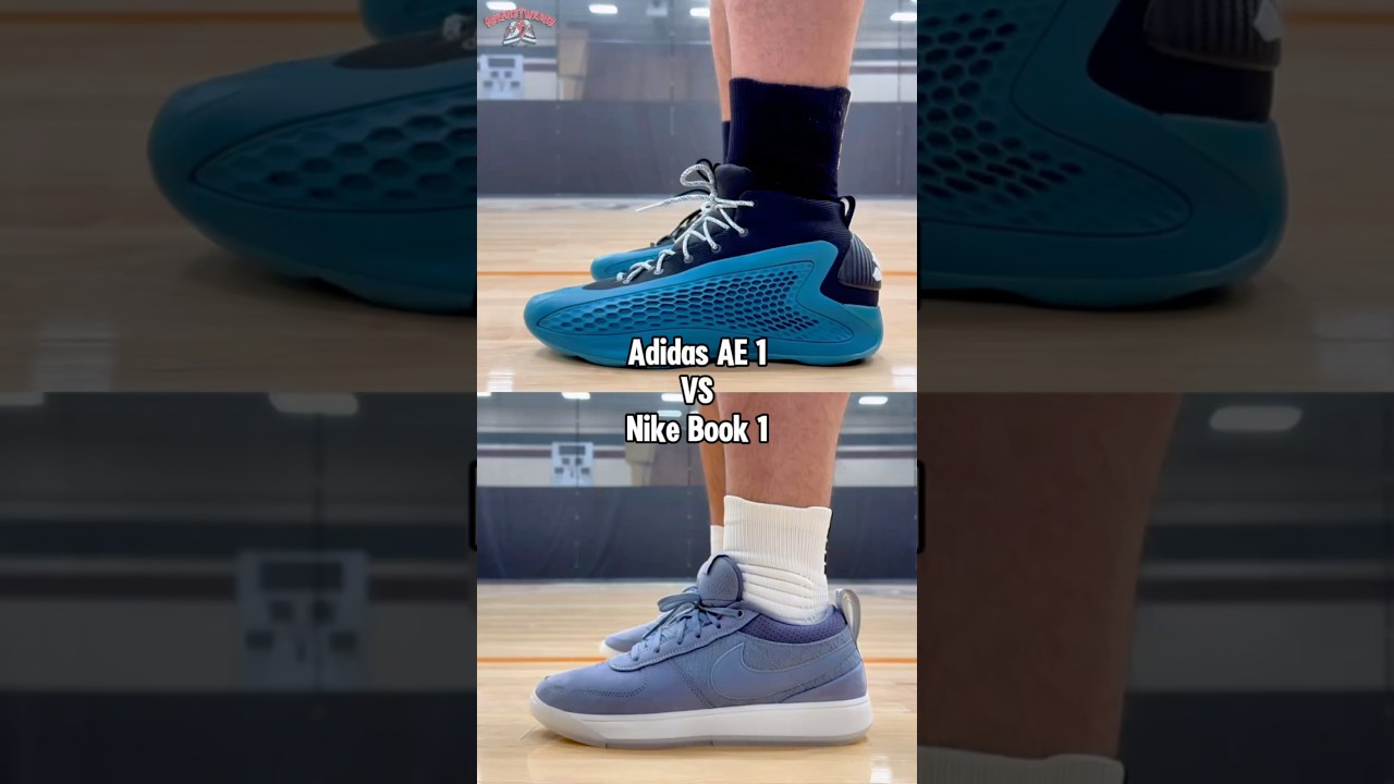Adidas AE 1 VS Nike Book 1 On Feet & In Hand Looks - Short Review #shorts #anthonyedwards #dbook