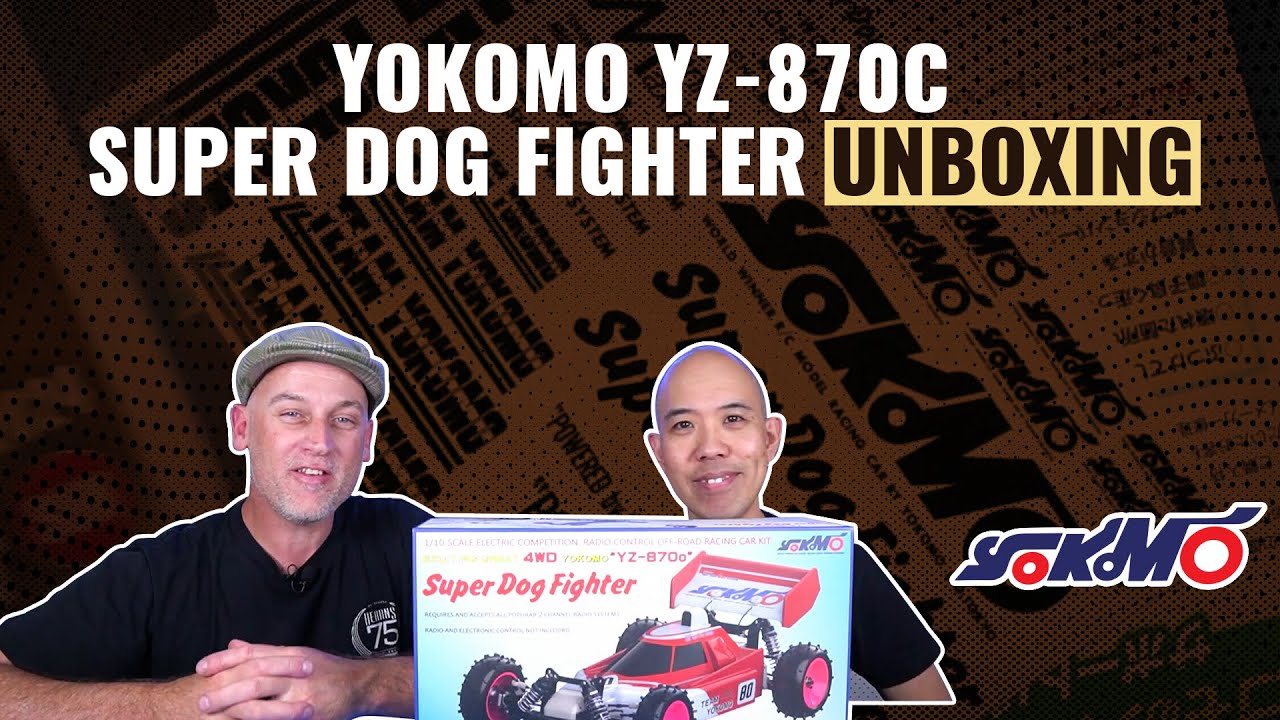 Yokomo Super Dog Fighter Unboxing ヨコモ スーパードッグファイターYZ 870C のアンボクシング | #askhearns