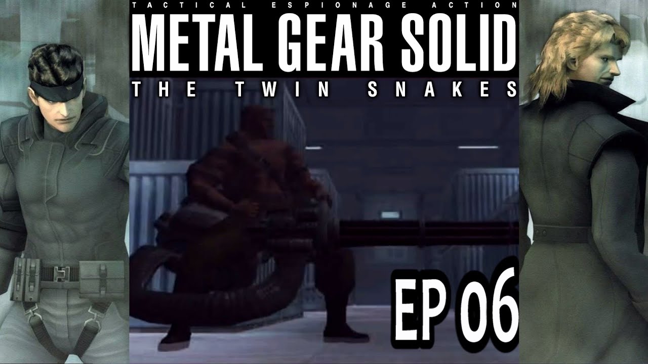MGS Twin Snakes Ep 6 - First look at Rex