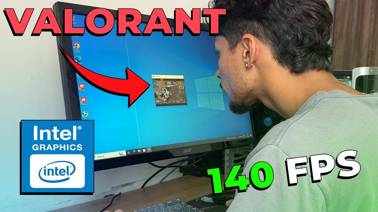 RODEI VALORANT a 140 FPS na Intel HD Graphics 2500!
