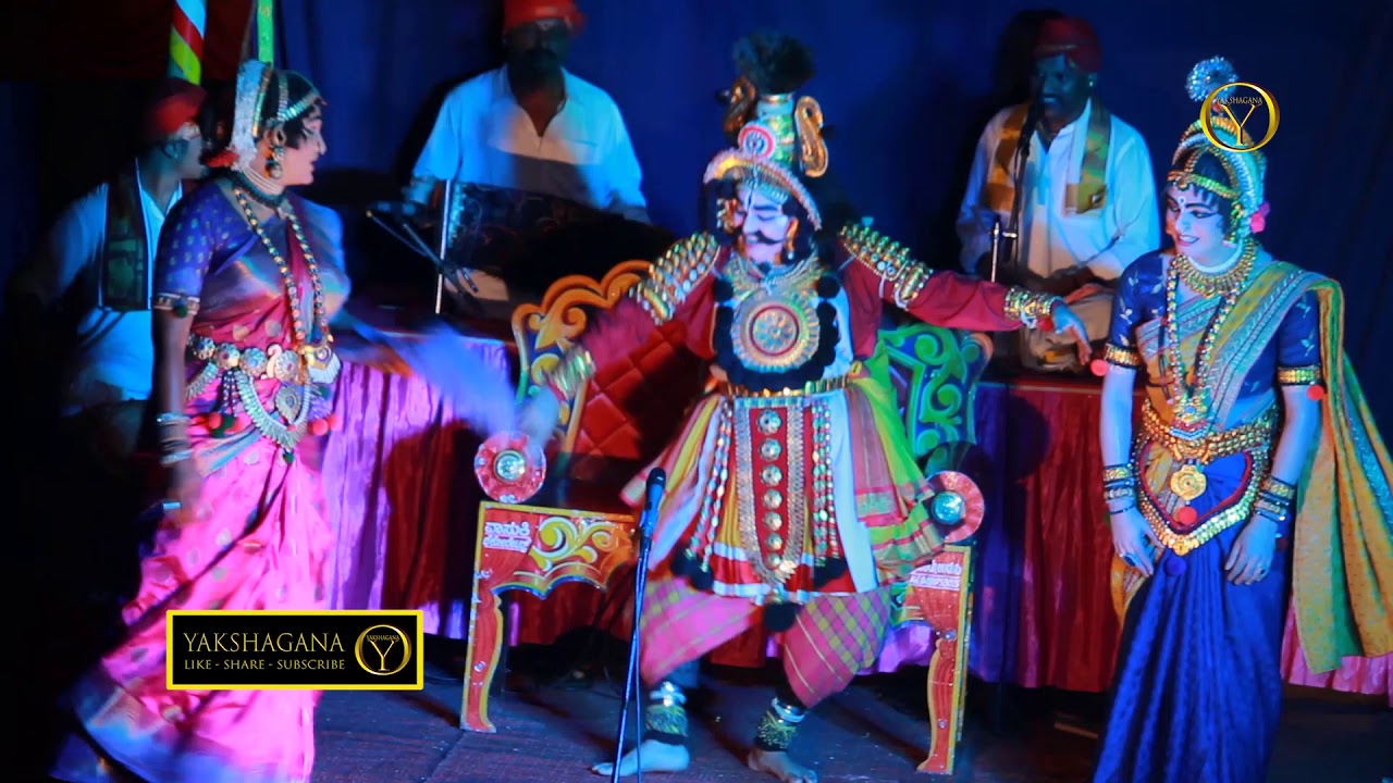 ನವಿಲು ಕುಣಿಯುತಿದೆ ಜನ್ಸಾಲೆ ಕಂಠದಲ್ಲಿ ಕೇಳುವ ಮಜಾನೇ ಬೇರೆ..| Yakshagana