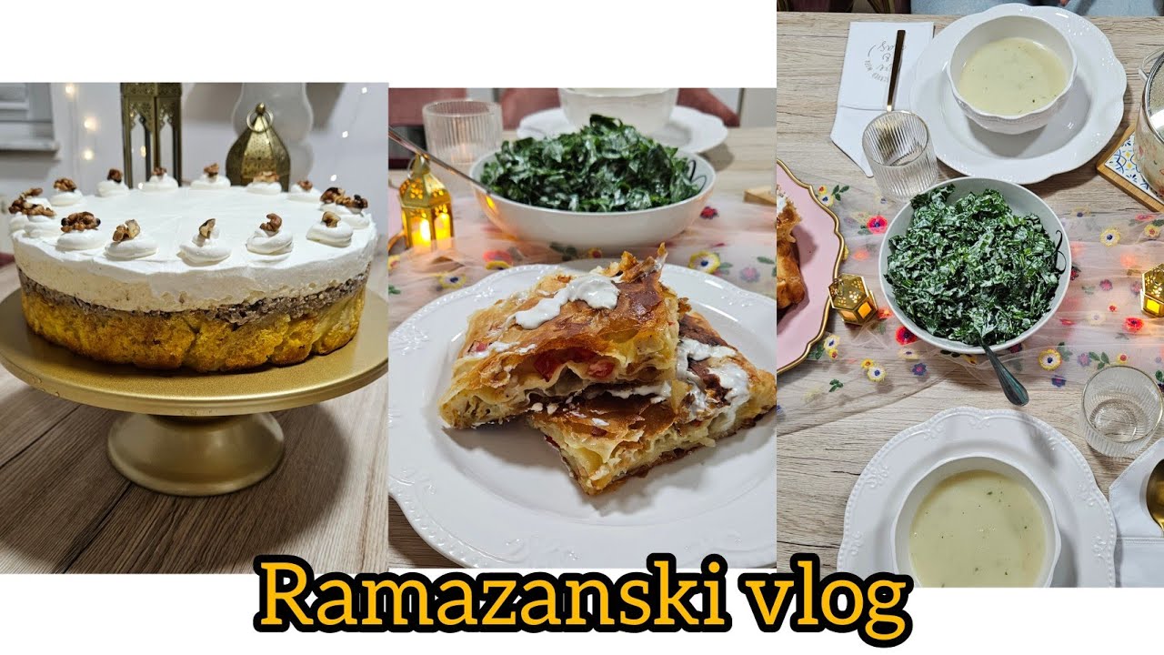 Tufahija torta | Ramazanske večeri | Maslenjak sa paprikama i piletinom 