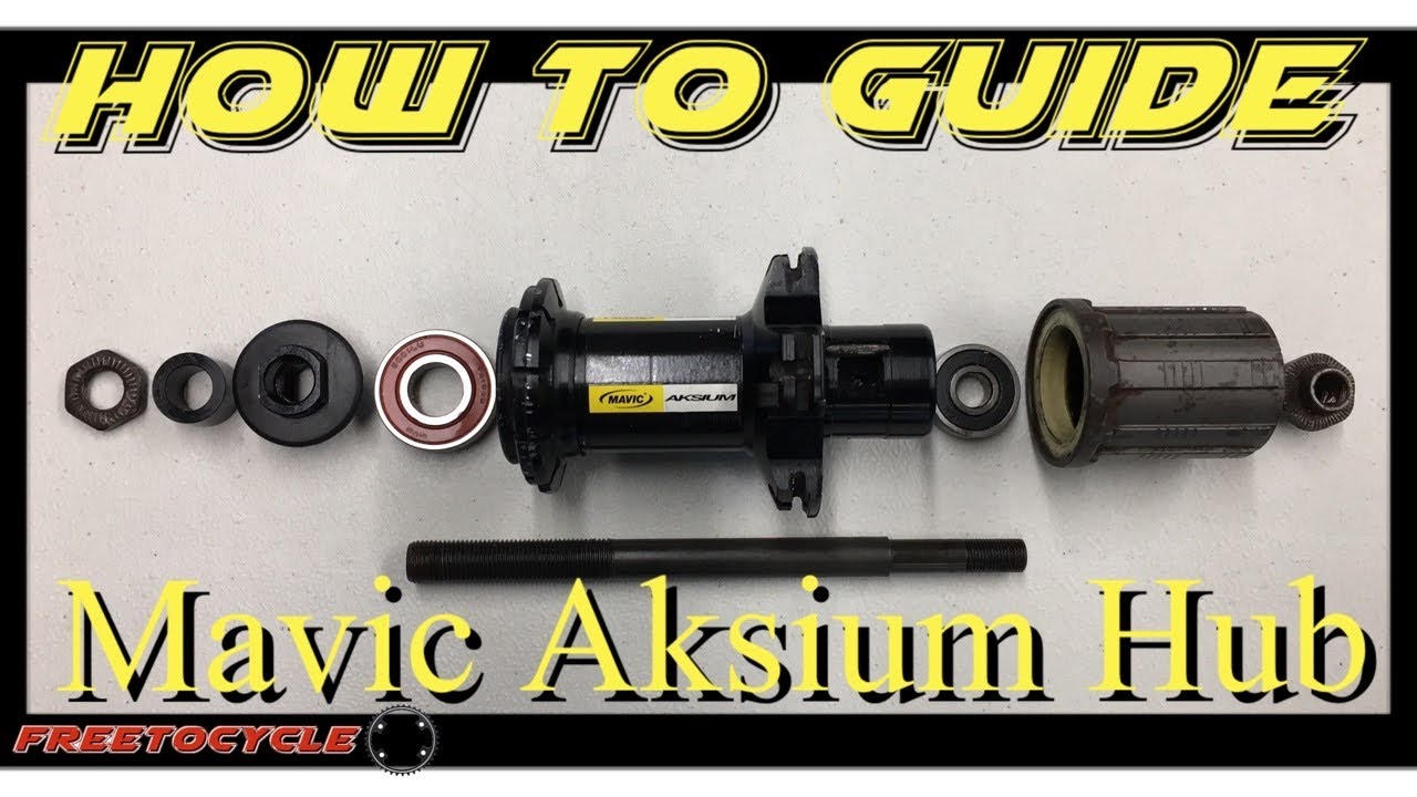 Замена подшипника заднего колеса Mavic Aksium QR
