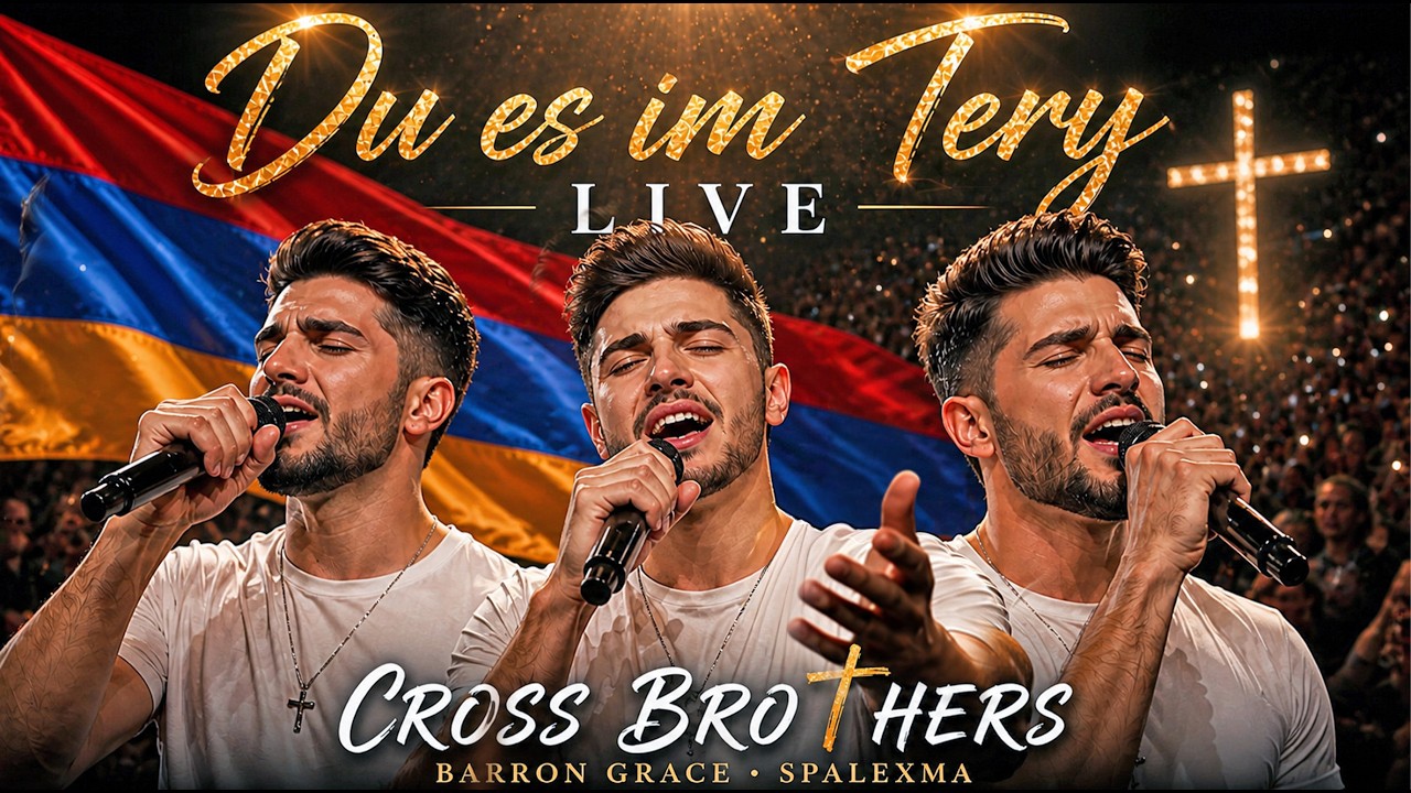 Armenian🇦🇲 CROSS BROTHERS  - 500,000 հանդիսատես երգում են &laquo;Du es im Tery&raquo; LIVE | Worship Stadium
