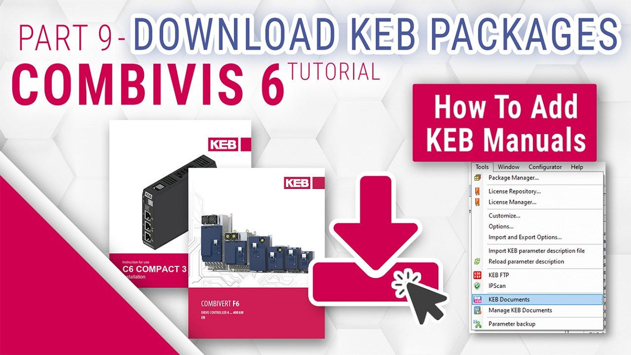 COMBIVIS 6 Tutorial: Part 09 - Download & Add Packages of Documents to View on Your Computer
