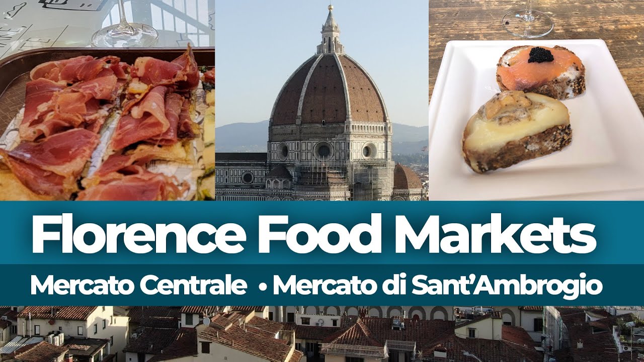 Florence Food Markets! - Mercato Centrale - Mercato di Sant'Ambrogio | Florence, Italy | Full Tour