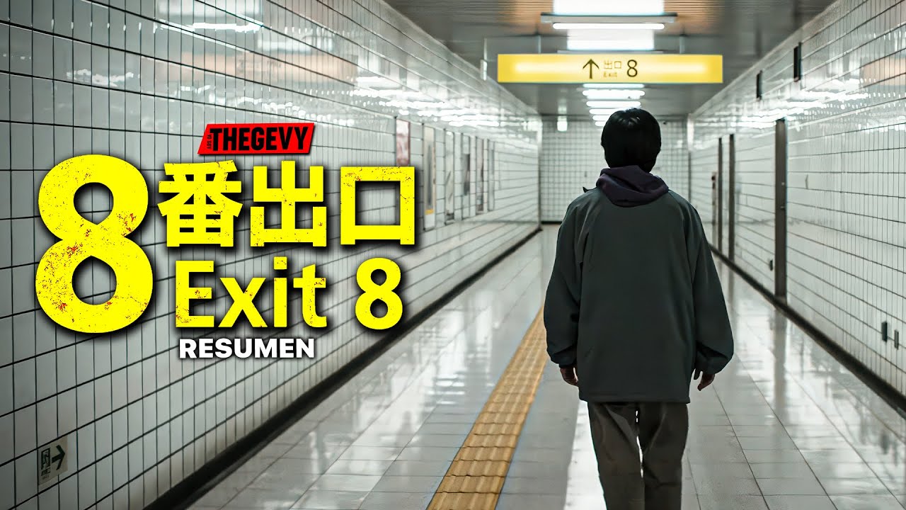 QUEDA ATRAPADO EN UN PASILLO SIN FIN! ¿BACKROOMS? (EXIT 8) RESUMEN THEGEVY