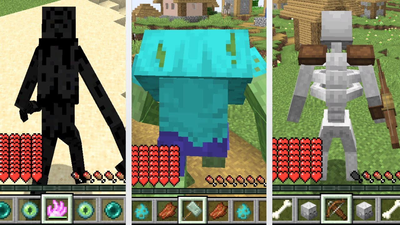 Morphing into Every Mutant Creature | WHAT MINECRAFT MUTANT CREATURE IS THE MOST POWERFUL ?