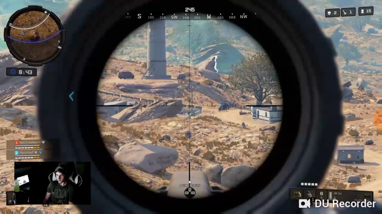 Bo4 blackout mode longest snipe!!