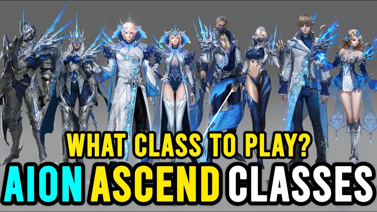 AION | Ascend — Классы — Каким классом играть? | Упрощённое руководство для новичков