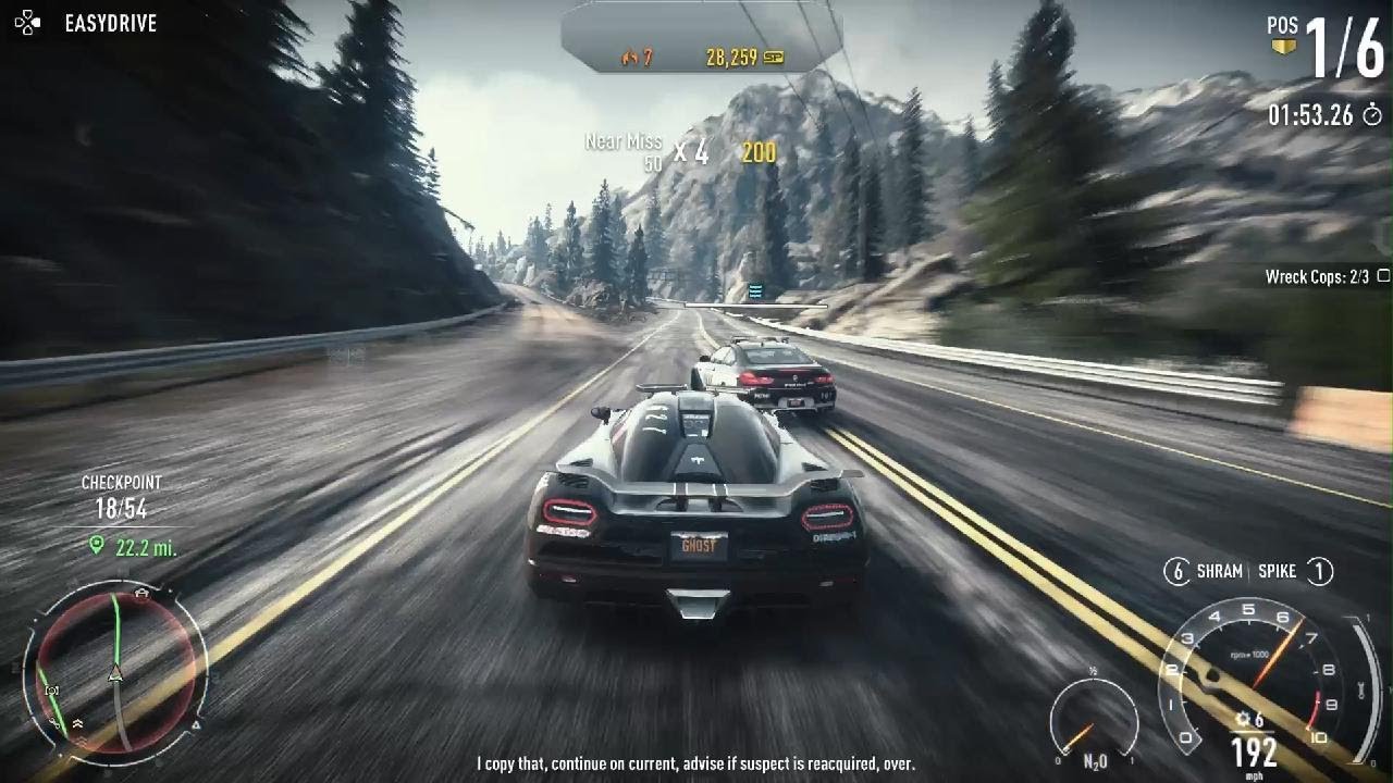 Cops go berzerk on me. Need for speed Rivals