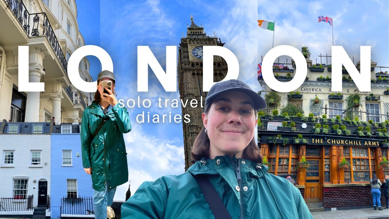 Solo Day in London 🇬🇧 (solo travel diaries)
