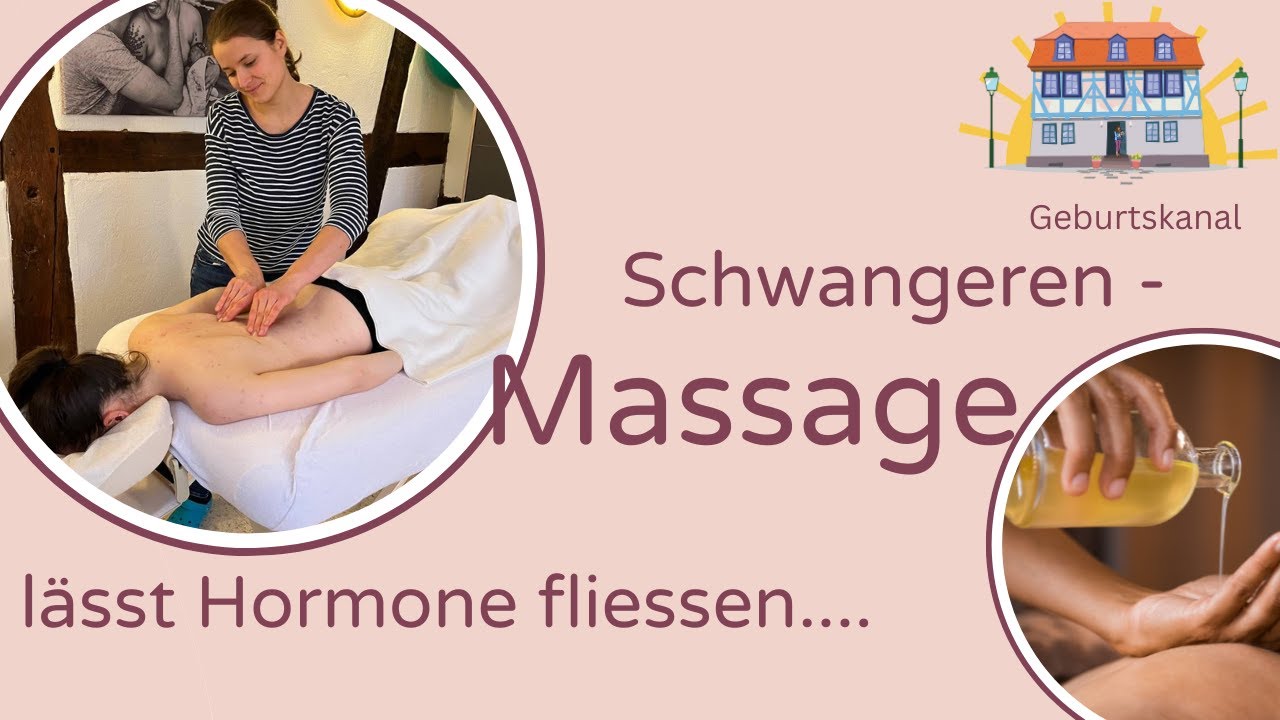 Massage in der Schwangerschaft: Endorphinausschüttung, Stressreduktion, muskuläre Entspannung