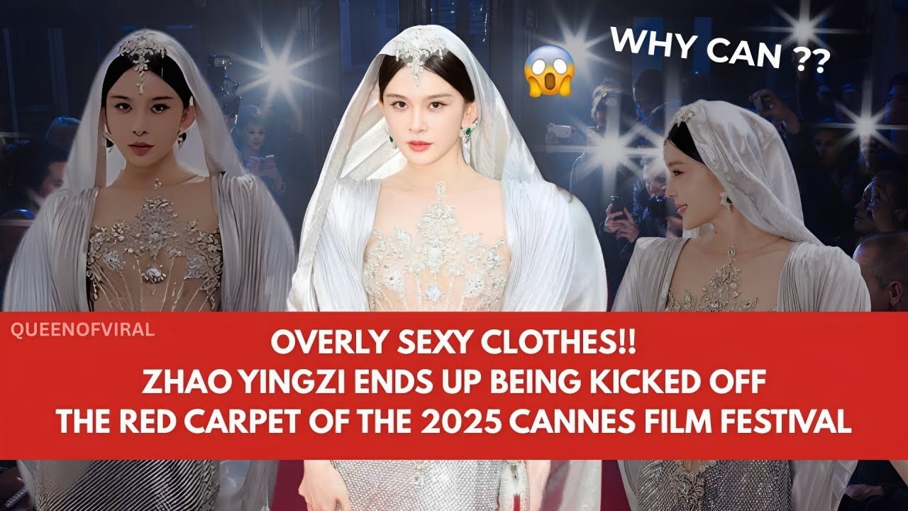ZHAO YINGZI EXPOSED FROM CANNES FESTIVAL 2025 !! ITS RASISME OR WHAT ?? #cannes2025 #cannesfestival