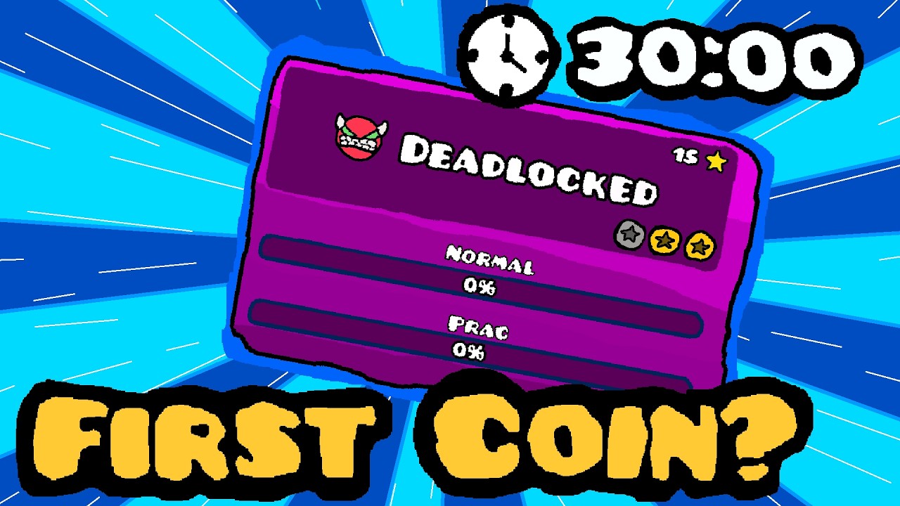 Trying to get Deadlocked first coin in a under 30mins