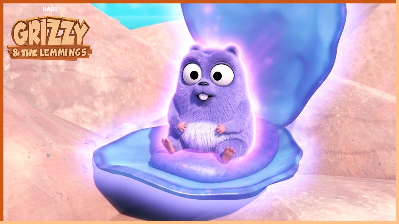 Game of Marbles | Grizzy & the Lemmings | 30' Compilation | 🐻🐹 Cartoon for Kids