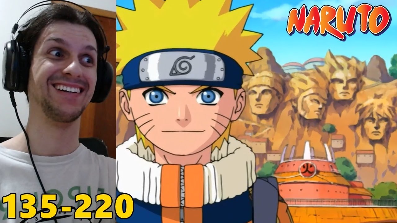 O FIM DE NARUTO CLASSICO | REACT | Episódios 135 e 220 (Dublado PT-BR)