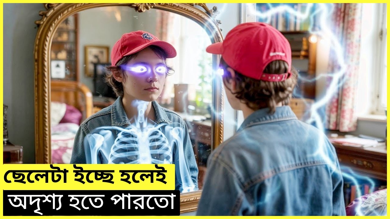ছেলেটা ইচ্ছে হলেই অদৃশ্য হতে পারতো । movie explain Bangla ।