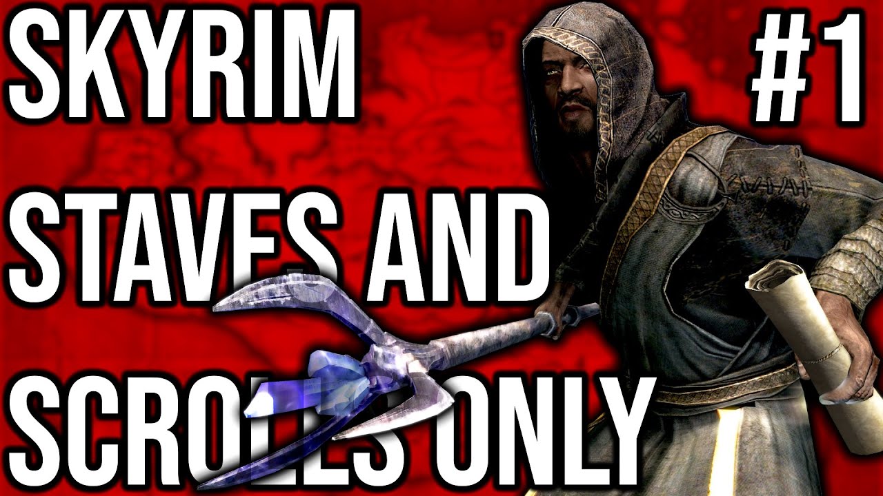 Skyrim AE: Scrolls and Staves Only - Episode 1